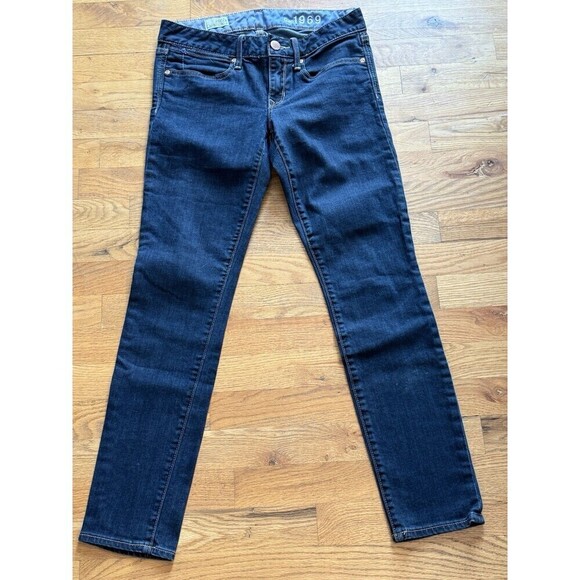 Denim - Gap 1969 Women's Always Skinny Blue Denim Jeans Size 26/2 Ankle